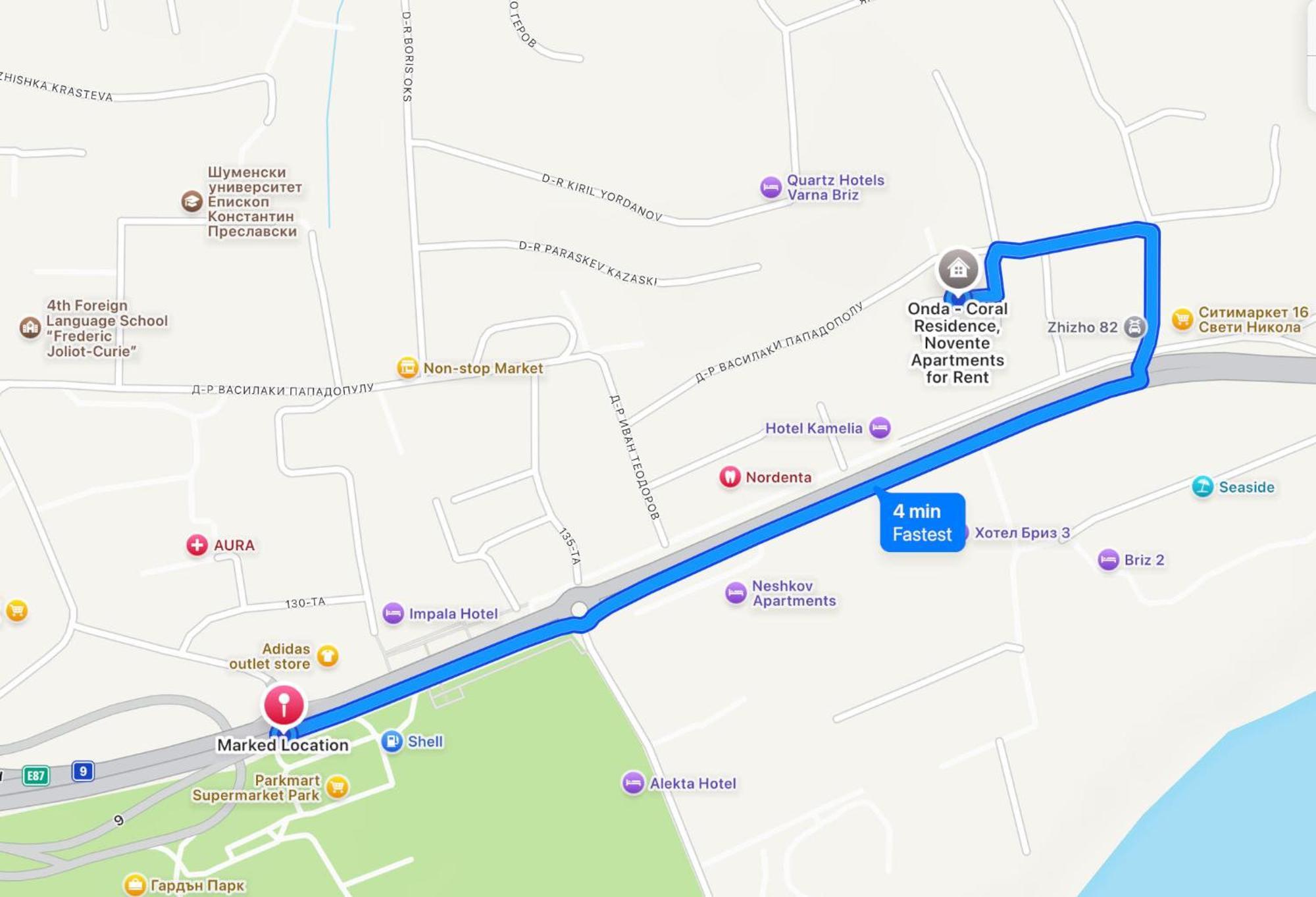 Nobile Apartment - Coral Residence Complex With Parking & Pool Варна Екстер'єр фото